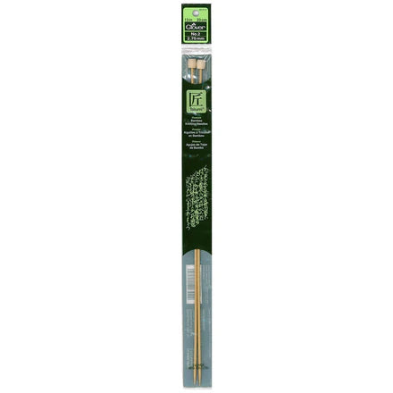 Clover Takumi Bamboo Single Point Knitting Needles 13" To 14"