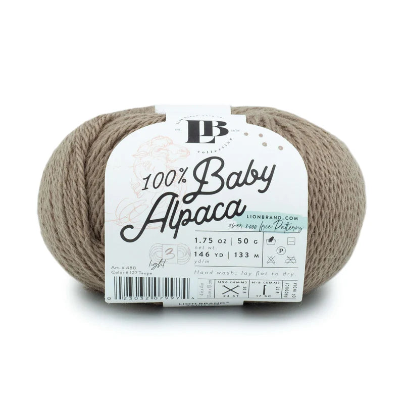 Lion Brand 100% Baby Alpaca
