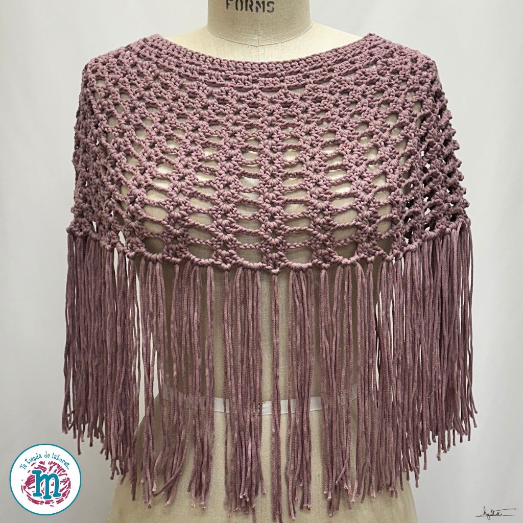 Rose - Cuello o capa en crochet (PDF Only)