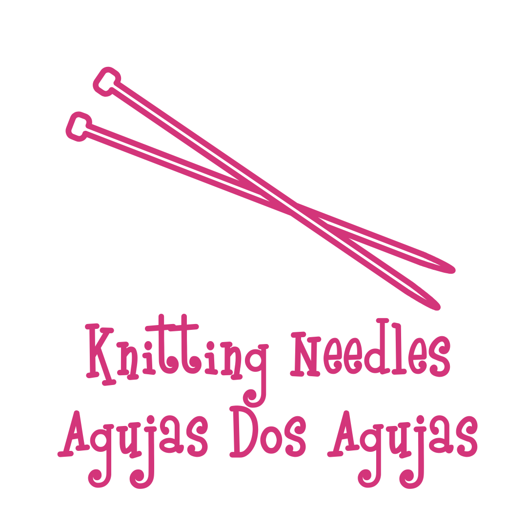 Knitting Needles / Agujas Dos Agujas