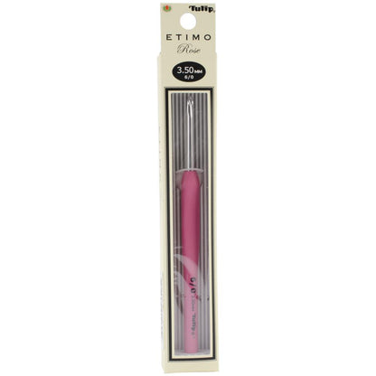 Tulip Etimo Crochet Hook with Cushion Grip Rose