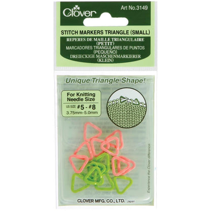 Clover Stitch Markers Triangle