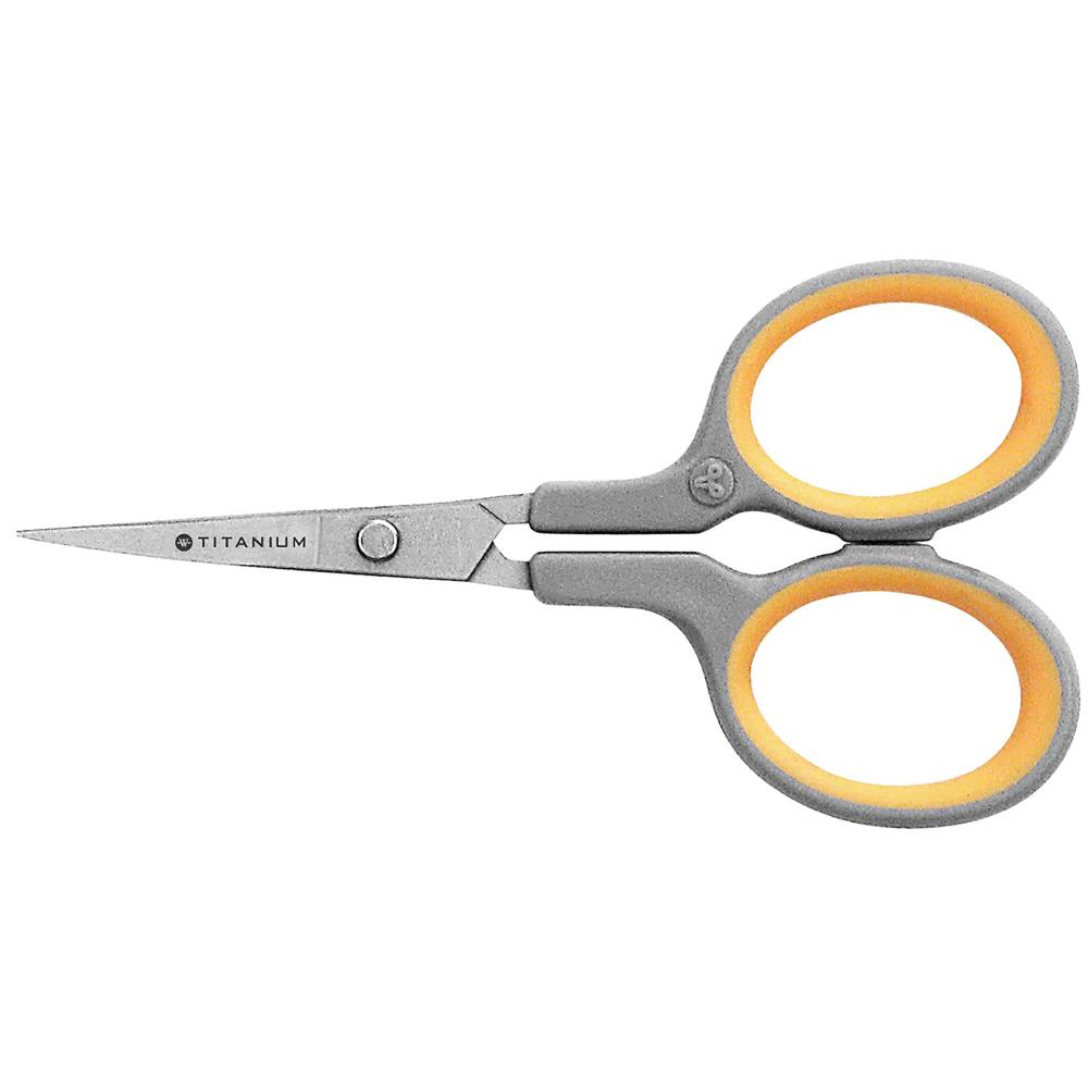 Westcott Titanium Straight Embroidery Scissors 4"