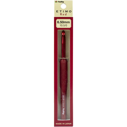 Tulip Etimo Crochet Hook with Cushion Grip Red