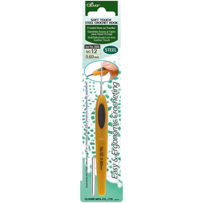 Clover Soft Touch Steel Crochet Hook