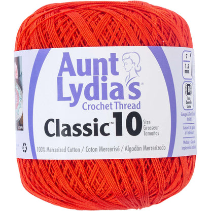 Coats & Clark Aunt Lydia’s Crochet Thread Classic 10 400 yds / 365 m