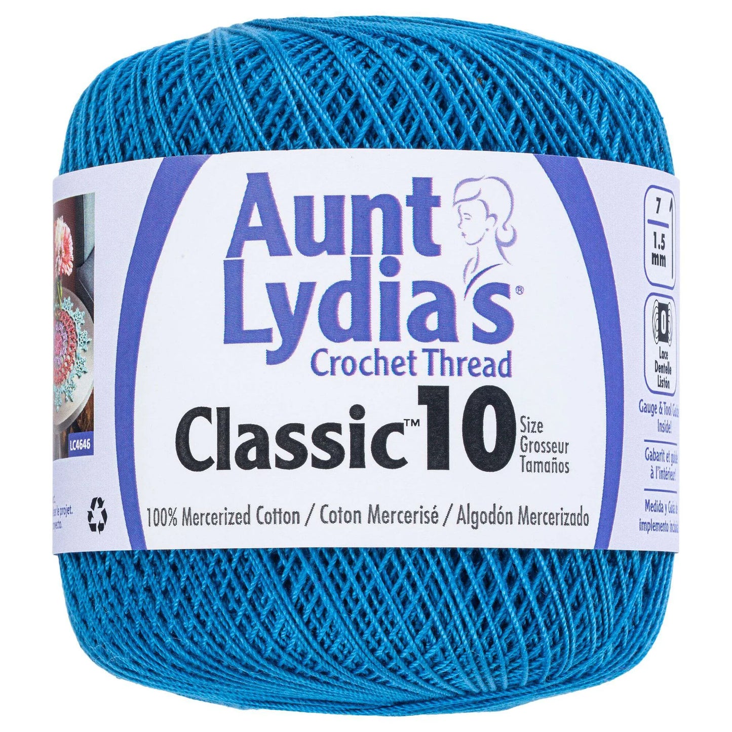 Coats & Clark Aunt Lydia’s Crochet Thread Classic 10 400 yds / 365 m