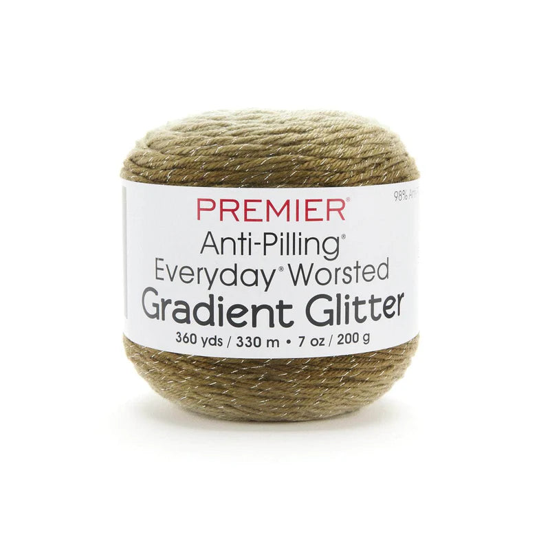 Anti-Pilling Everyday Worsted Gradient Glitter