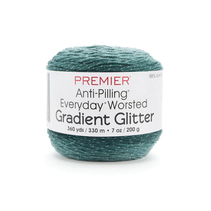 Anti-Pilling Everyday Worsted Gradient Glitter