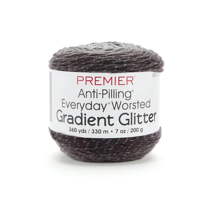 Anti-Pilling Everyday Worsted Gradient Glitter