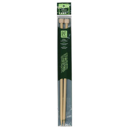 Clover Takumi Bamboo Single Point Knitting Needles 13" To 14"