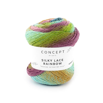 Concept by Katia Silky Lace Rainbow