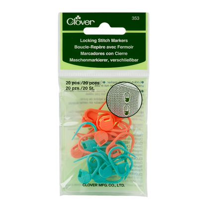 Clover Locking Stitch Markers