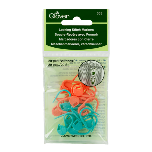 Clover Locking Stitch Markers
