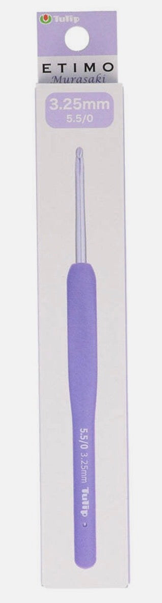 Etimo Murasaki Crochet Hook with Cushion Grip
