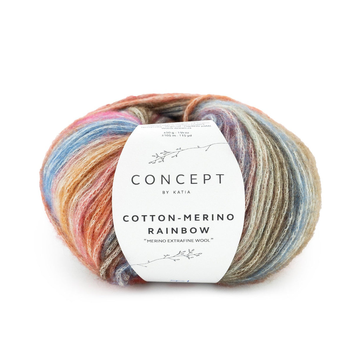 Cotton Merino Rainbow