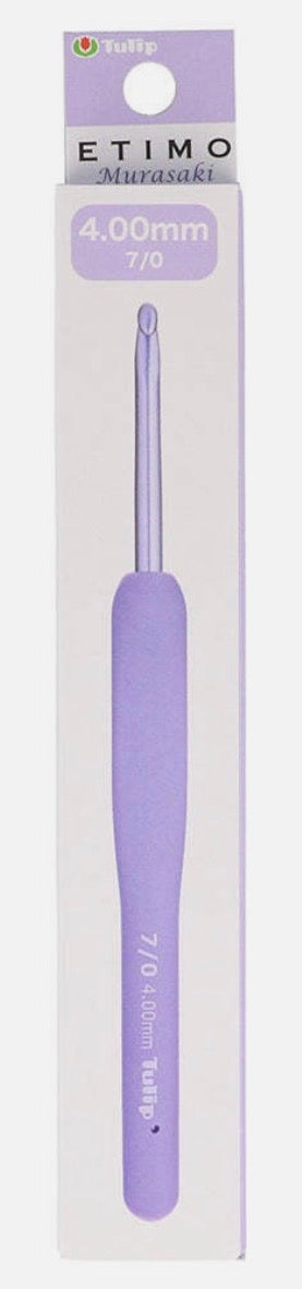Etimo Murasaki Crochet Hook with Cushion Grip
