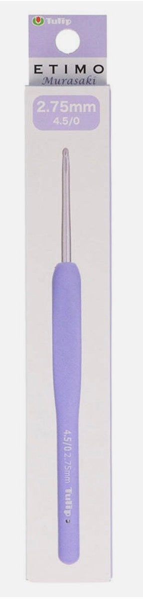 Etimo Murasaki Crochet Hook with Cushion Grip