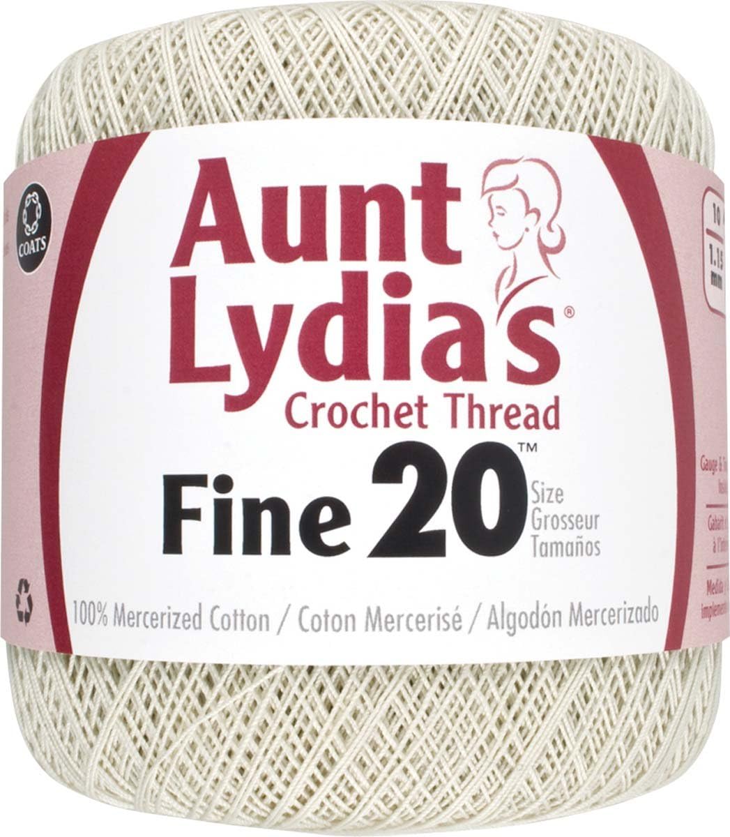 Coats & Clark Aunt Lydia’s Crochet Thread Fine 20