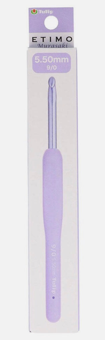 Etimo Murasaki Crochet Hook with Cushion Grip