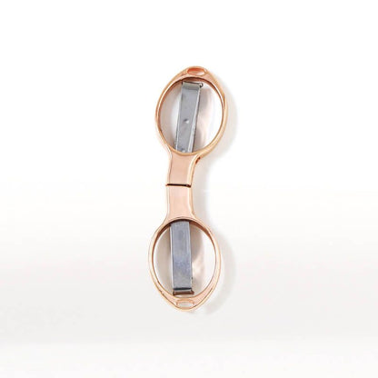 Rose gold Folding Scissors and cloth pouch