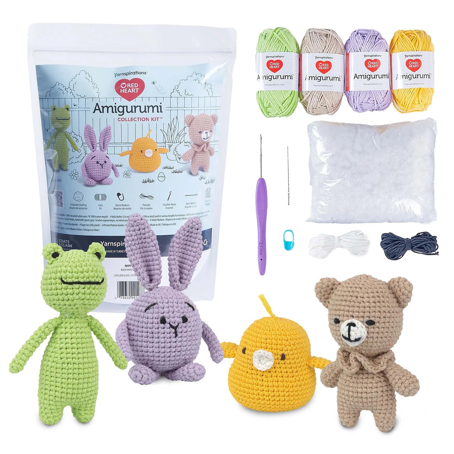 Red Heart Amigurumi Collection Kit