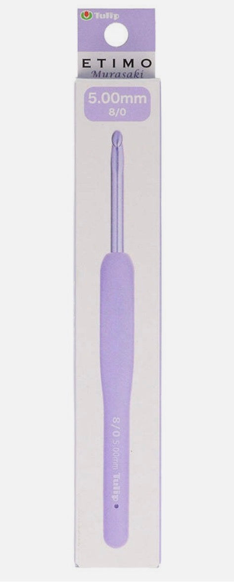 Etimo Murasaki Crochet Hook with Cushion Grip