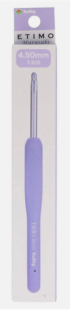 Etimo Murasaki Crochet Hook with Cushion Grip