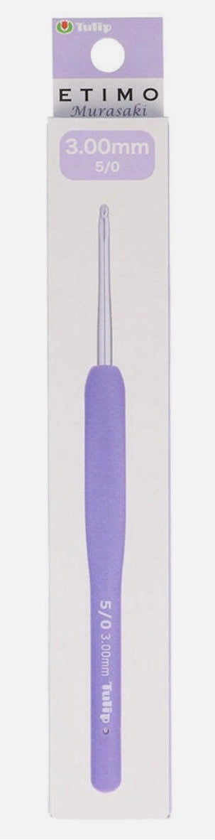Etimo Murasaki Crochet Hook with Cushion Grip
