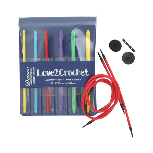 Love2Crochet Tunisian Crochet Hooks