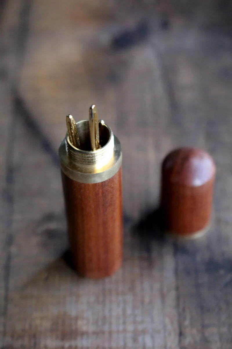 Wooden Needle Cases