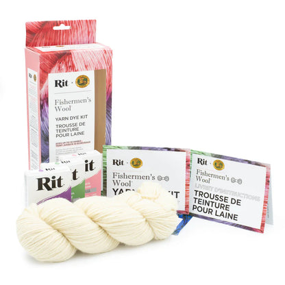 Rit x Lion Brand Fishermen’s Wool Dye Kit