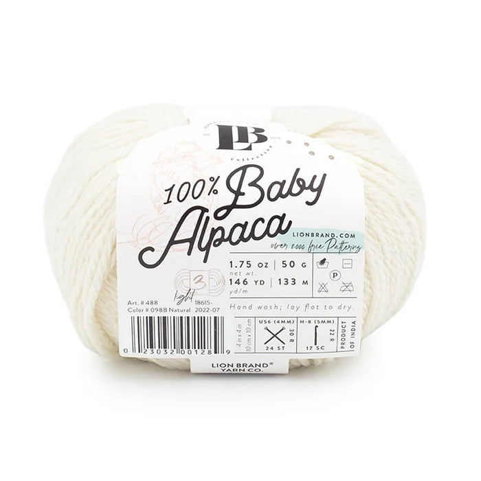 Lion Brand 100% Baby Alpaca