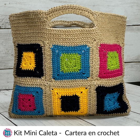 Kit Mini Caleta - Cartera en crochet