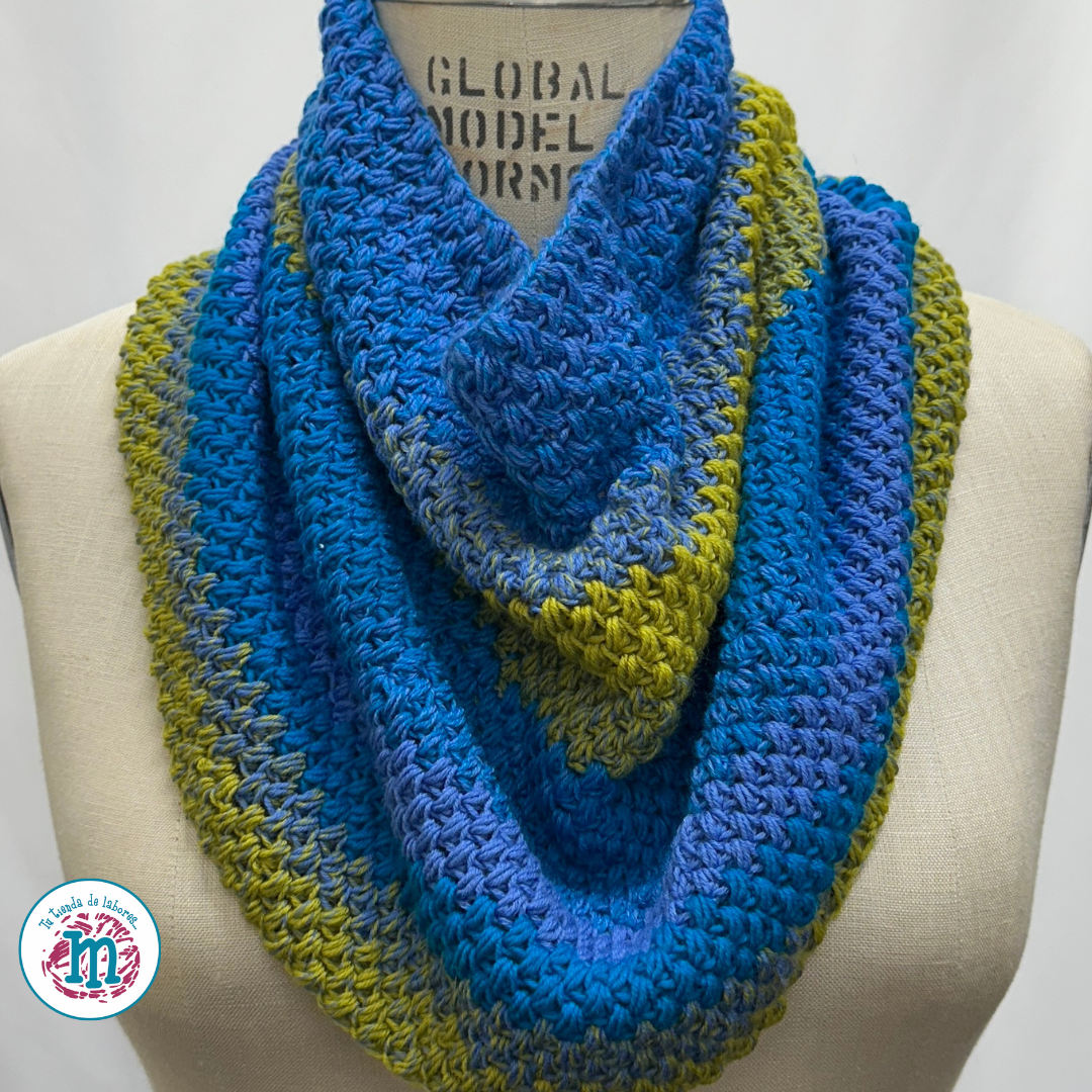 Noa Cowl - Cuello en crochet (PDF Only)