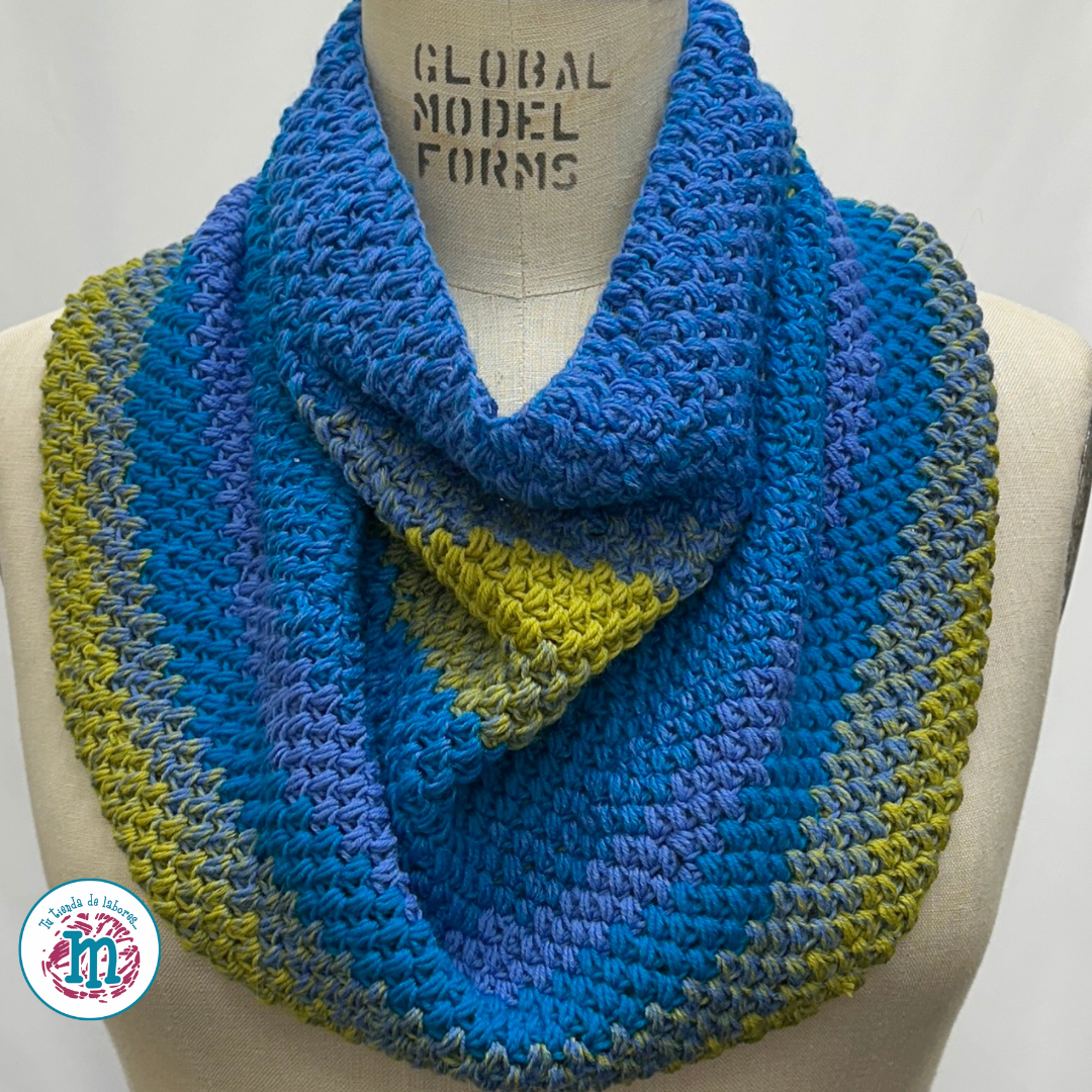 Noa Cowl - Cuello en crochet (PDF Only)