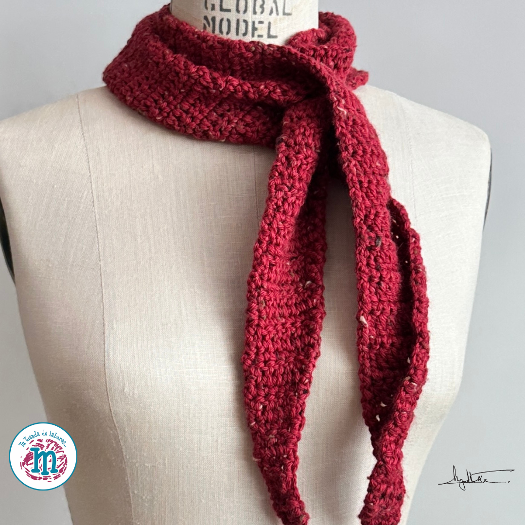 Shari-Bufanda de cuello en crochet (PDF Only)