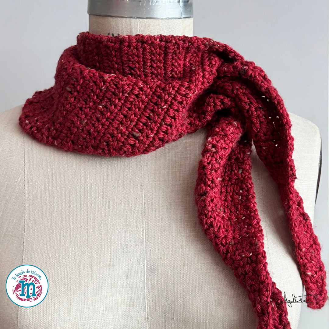 Shari-Bufanda de cuello en crochet (PDF Only)