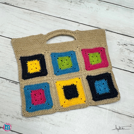 Mini Caleta - Cartera en crochet (PDF Only)