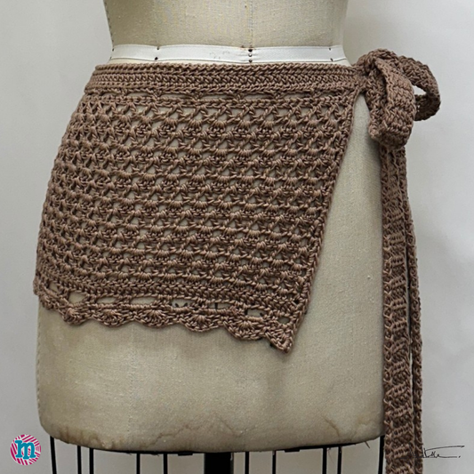 Alice - Hip scarf en crochet (PDF Only)