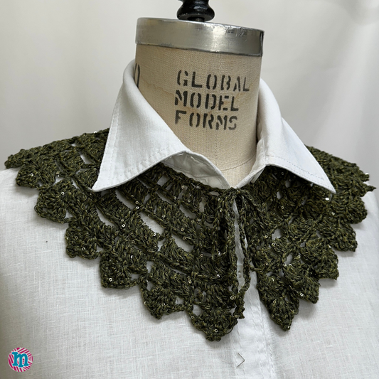 Victoria - Cuello en crochet (PDF Only)