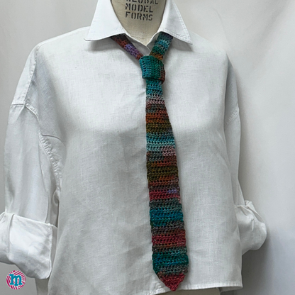 Miranda -  Corbata en crochet (PDF Only)