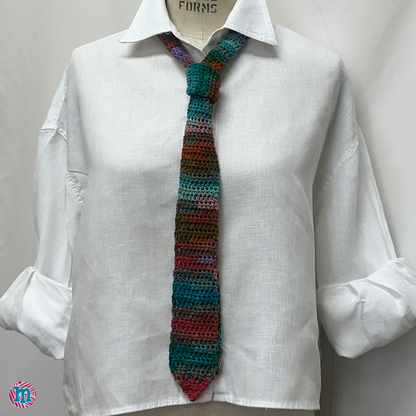 Miranda -  Corbata en crochet (PDF Only)