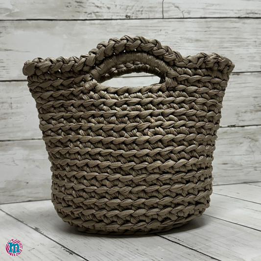Fettina - Mini bucket en crochet  (PDF Only)