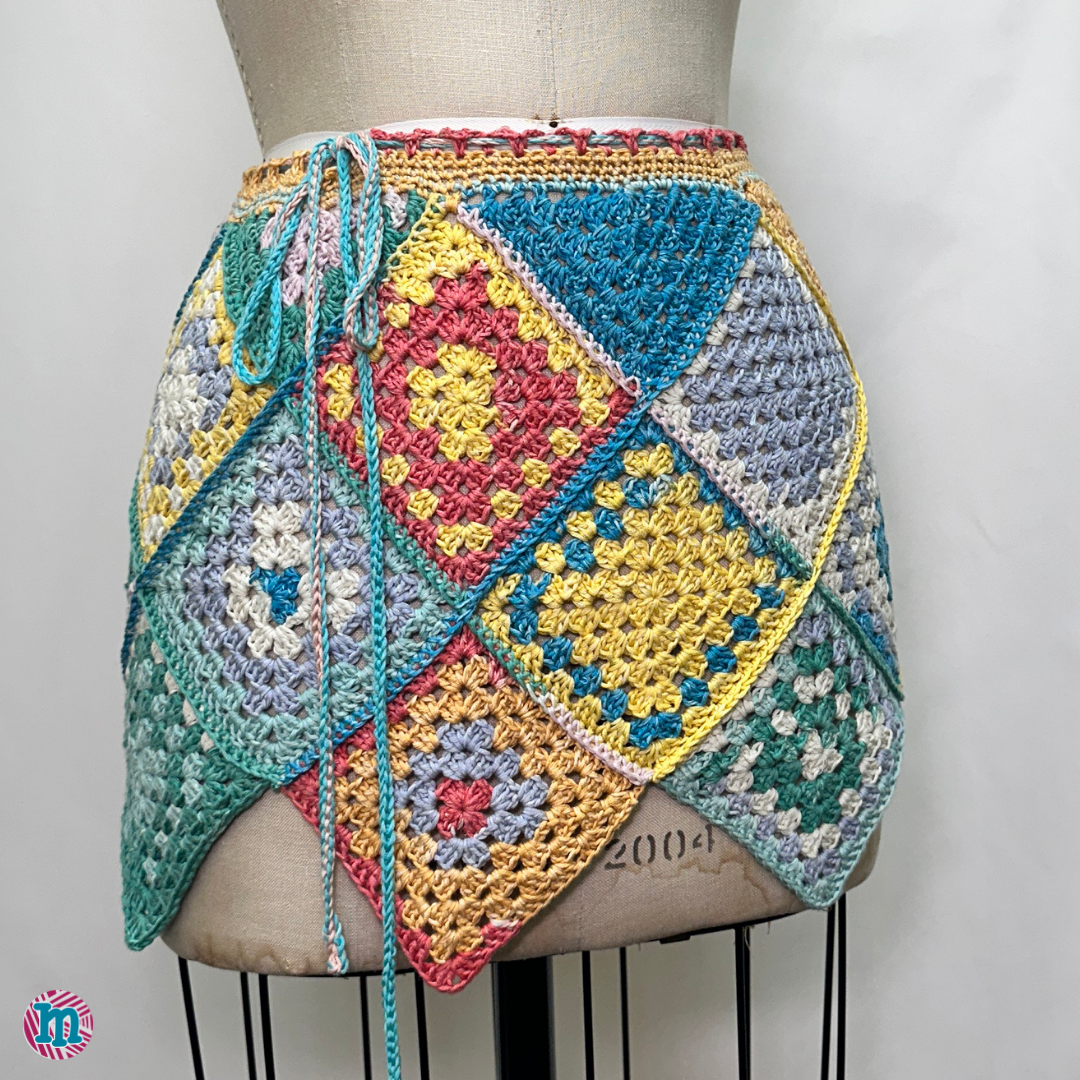 Arlequina  - Faldita en crochet (PDF Only)