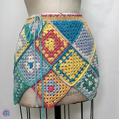 Arlequina  - Faldita en crochet (PDF Only)