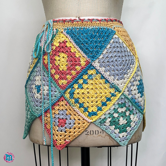 Arlequina  - Faldita en crochet (PDF Only)
