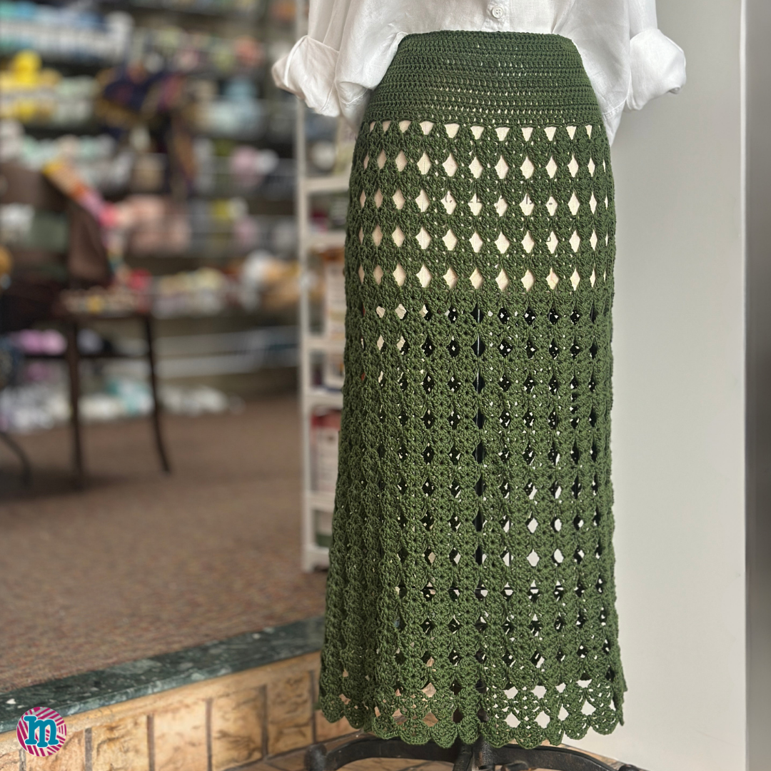 Ivy - Falda en crochet (PDF Only)