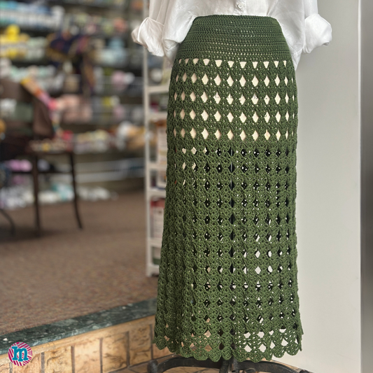 Ivy - Falda en crochet (PDF Only)