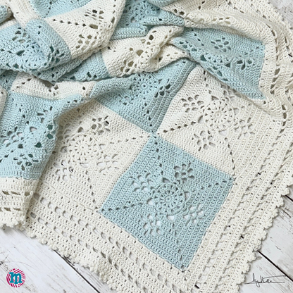 Love Granny – Mantita de bebé en Crochet  (PDF Only)